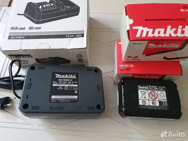Аккумулятор зарядное устройство makita