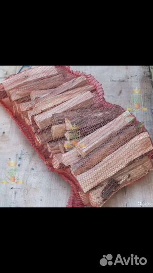 Дрова дуб,берёза в сетках,мешках