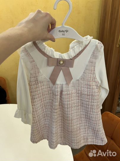 Платье для девочки 92