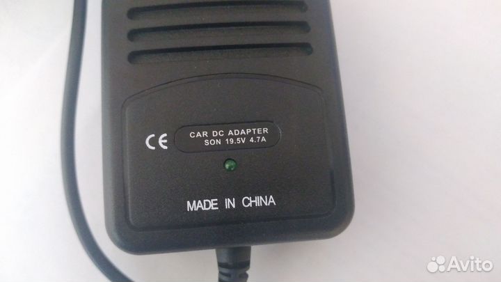 Автомобильный блок питания для ноутбука 19.5V4.7A
