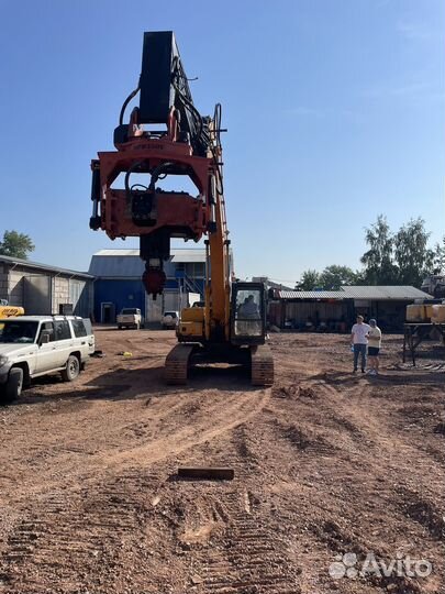 Услуги погружения/извлечения шпунта