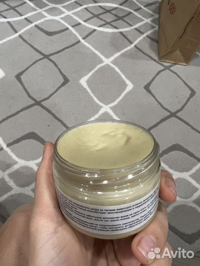 Воск для лап животных натуральный состав