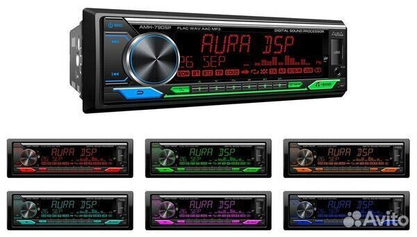 AurA AMH-76DSP процессор DSP 1din