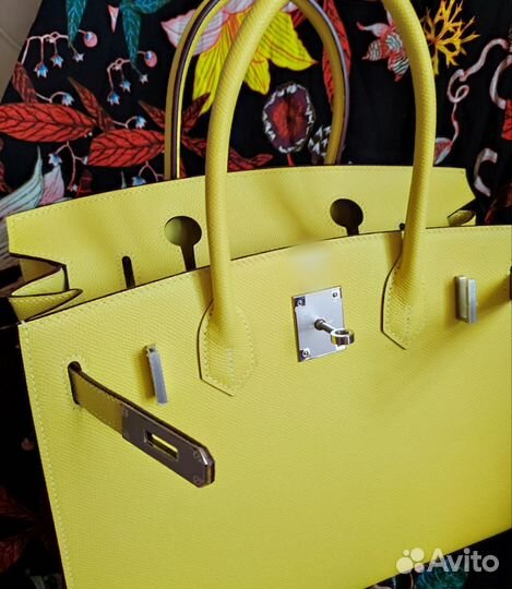 Birkin sellier Epsom 30 lime