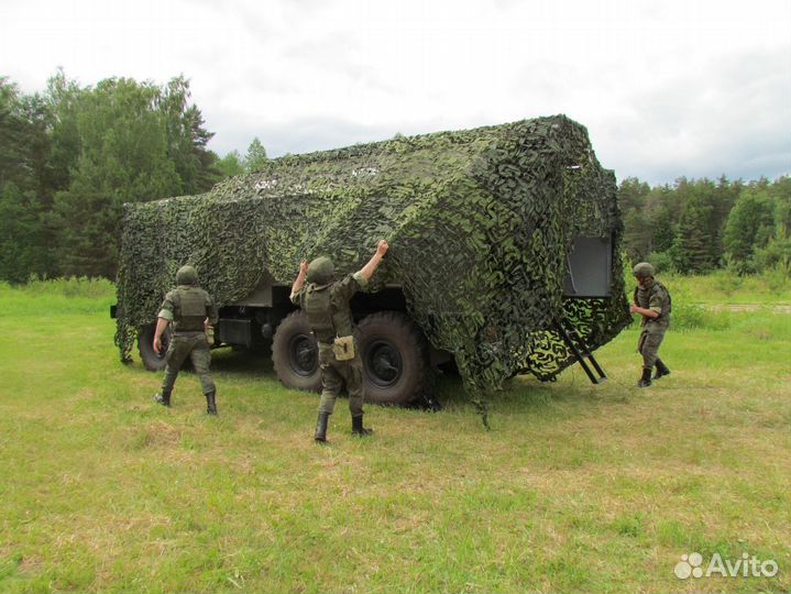 Маскировочная сеть лес 3/6м (оптом)