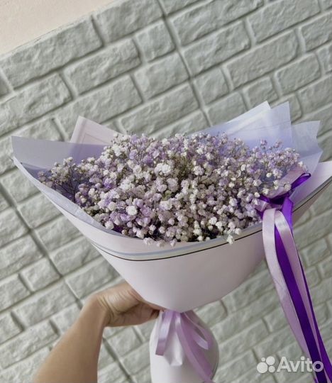 Гипсофила букет цветы