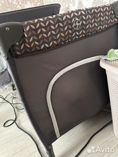 Детская кроватка манеж складная