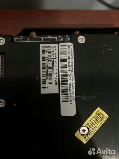 Видеокарта gtx 1080 8gb