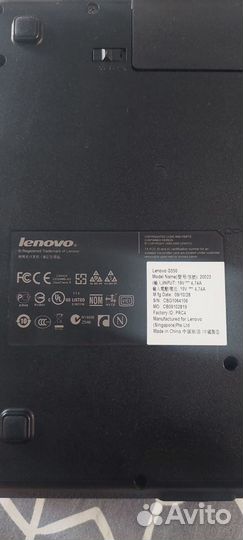 Ноутбук Lenovo G 550