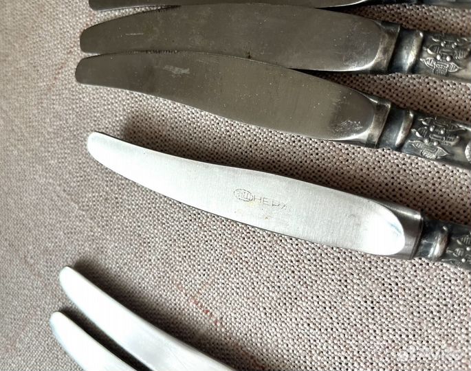 Столовые приборы мельхиор СССР