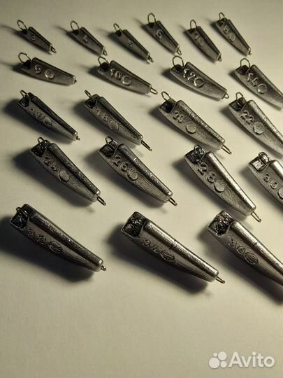 Рыболовные груза разборные, джиг, фидерные, наборы