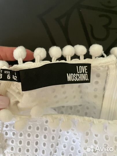 Love moschino платье