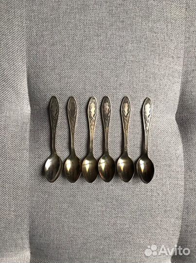 Мельхиоровые ложки чайные