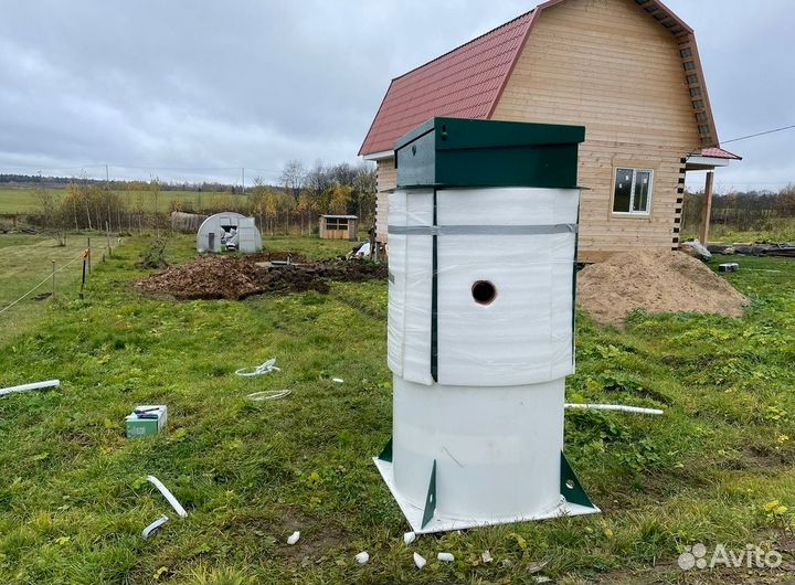 Септик под ключ. Монтаж. Бесплатный выезд