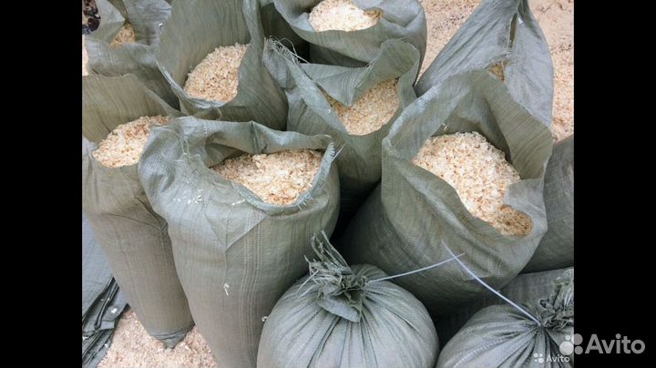 Сухие хвойные опилки(стружка)