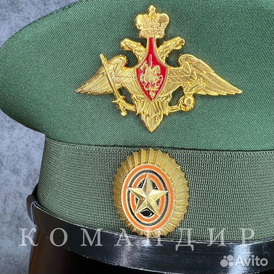 Головной убор военный зелёный