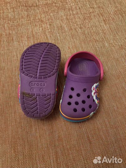 Crocs сабо для девочки размер С 4