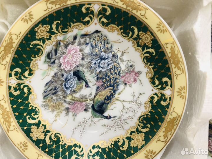 Кофейный сервиз (Япония) фарфор/золото