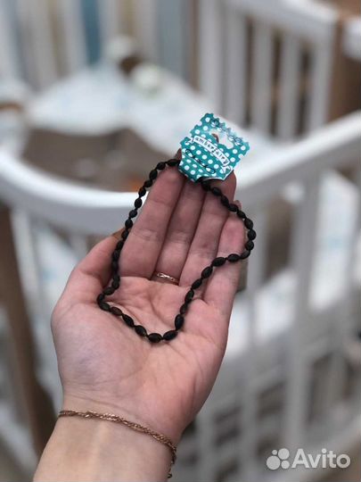 Янтарные бусы