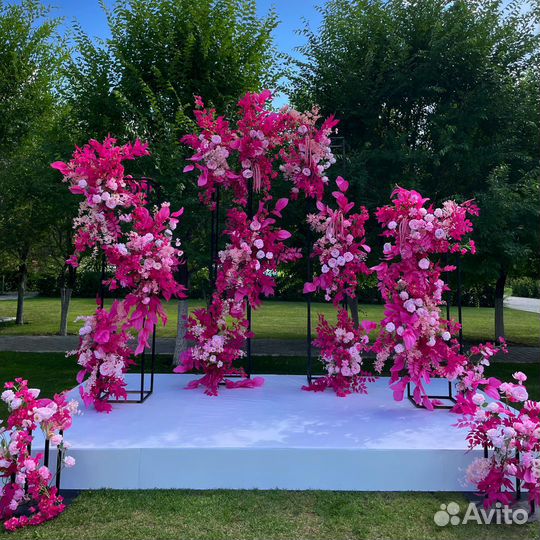 Свадебное оформление, свадебный декор