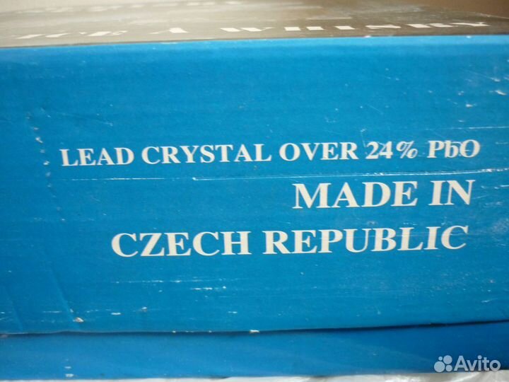 Набор для виски Чешский хрусталь bohemia
