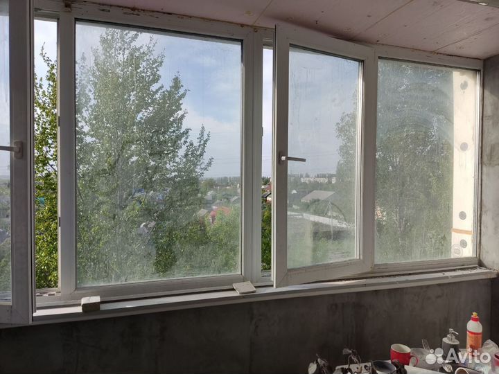 Окна пластиковые бу