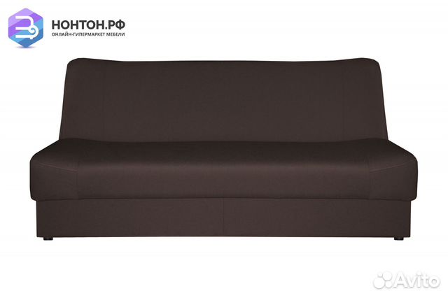 Диван книжка Ручеек коричневый