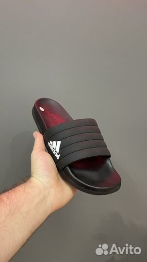 Тапочки Adidas Black