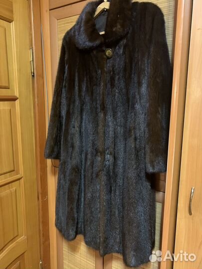Шуба норковая 50 52 длинная