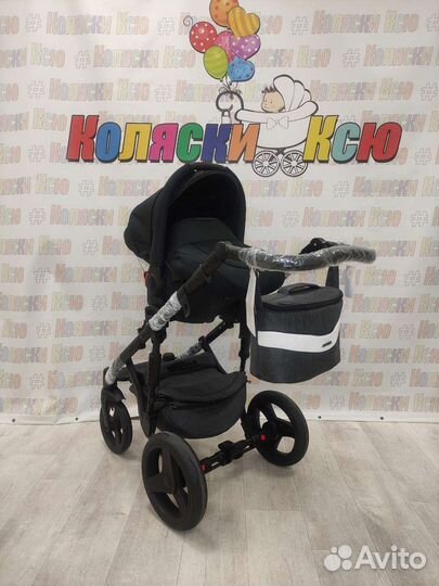 Коляска модульная Adamex Monte Deluxe Carbone