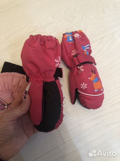 Варежки краги kerry reima poivre blanc