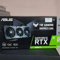 Видеокарта asus GeForce RTX 3060 Ti TUF gaming