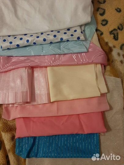 Кусочки ткани для пэчворка, рукоделия