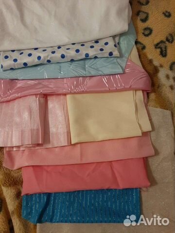 Кусочки ткани для пэчворка, рукоделия