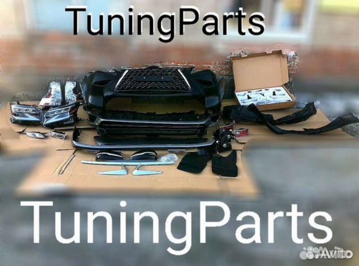 Рестайлинг lexus gx460 с 09 г.+ в 20 г.+ F-sport