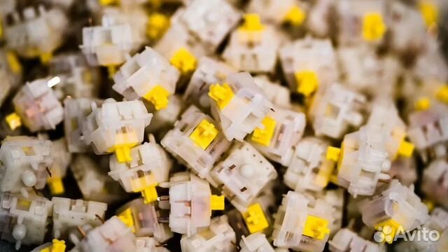 Линейные свитчи Gateron Yellow Milk Pro купить в Москве | Электроника ...