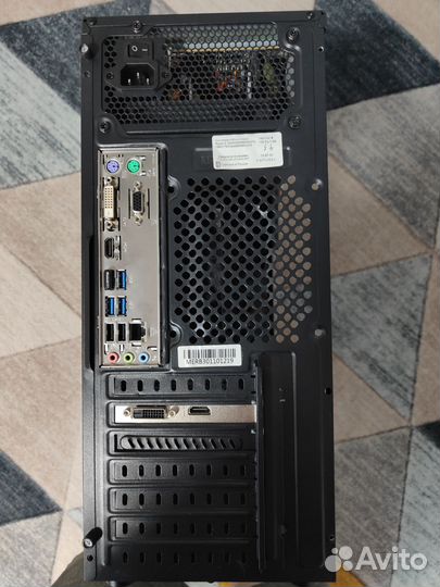 Компьютер системный блок