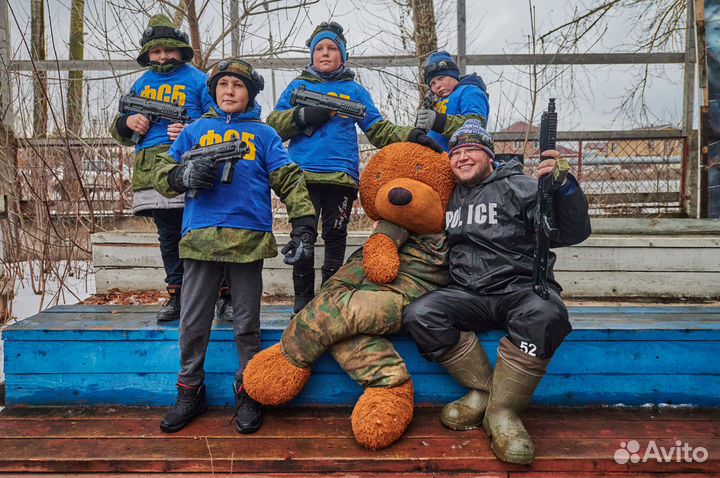Детский День Рождения в лазертаге Альянс парк