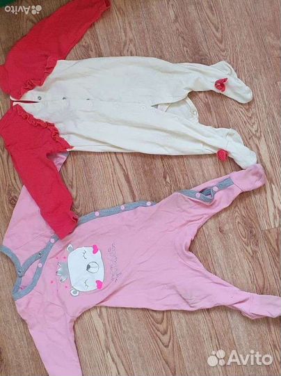 Вещи пакетом на девочку 74-80