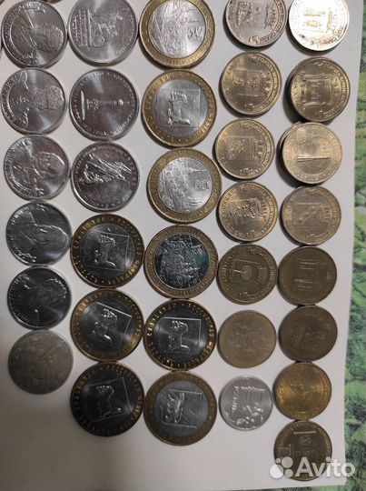 Монеты 1,2,5,10рублей