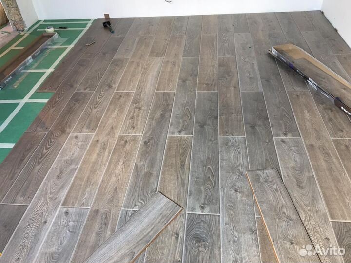 Укладка ламината,кварцвинил,плинтусов