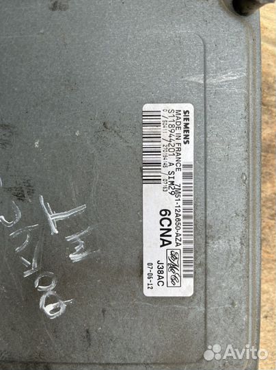 Блок управления двигателем эбу форд фокус 2