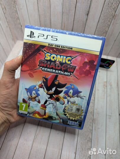 Sonic x shadow generations ps5 диск