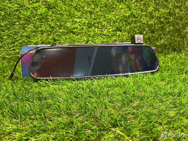 Видеорегистратор зеркало с камерой заднего хода