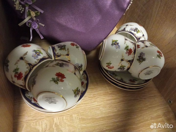 Кофейный сервиз фарфор Япония