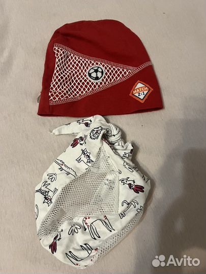 Шапочки на мальчика 50-52