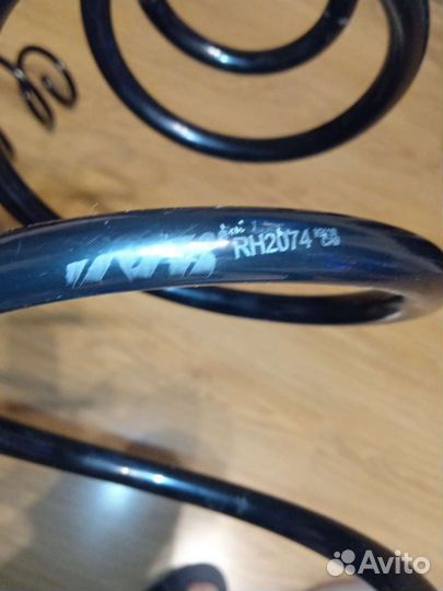 Пружины подвески передние