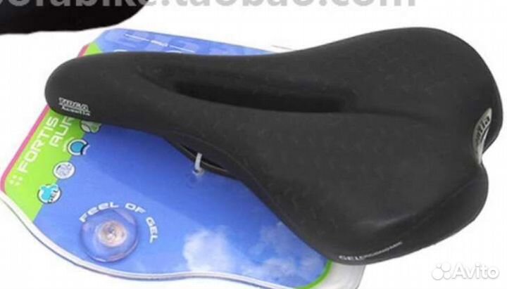 Седло Tioga Acentia эргономичное гелевое широкое
