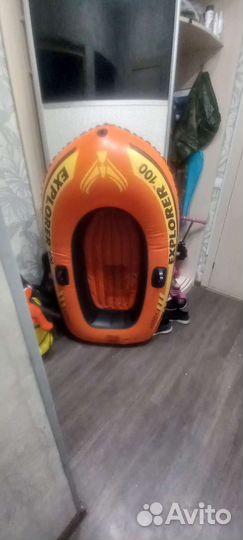 Лодка надувная одноместная детская