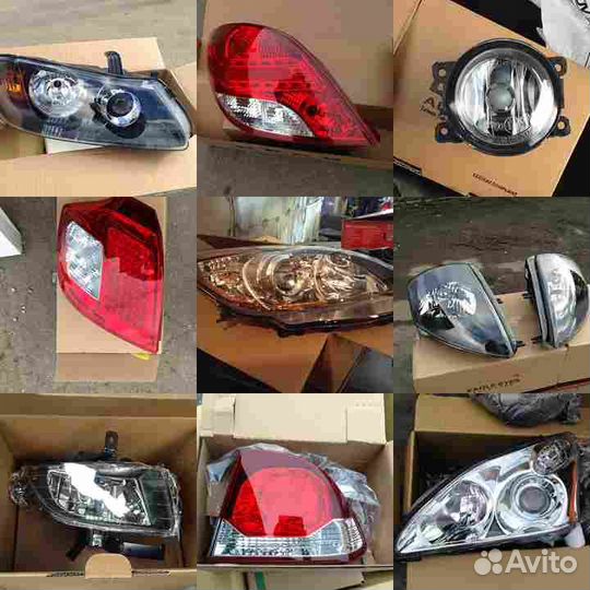 SDN/kombi)фара левая механика H7+HB3 для toyota co